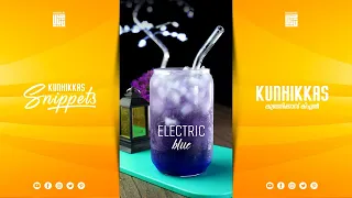 How to make Electric Blue Cocktail 😋 #shorts