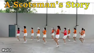 A Scotsman's Story - Line Dance (Demo by Sweet Ladies)