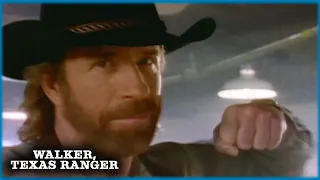 Walker Beats Up Drug-Lab Kung Fu Fighters | Walker, Texas Ranger