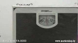 Весы FIRST FA 8000.mp4