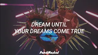 Queen Of Hearts & Nicole Scherzinger "Dream On" By Aerosmith (Lyrics) | The Masked Singer