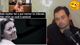 Esta mulher fez o juiz tremer no tribunal. Não VEJA se você é sensível - DOUGLAS REACTS