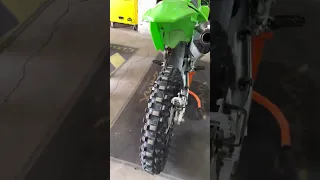 Kawasaki KXF 450 2023 - cold startup, revv- DVR Exhaust