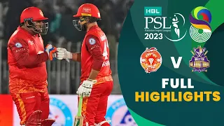 Full Highlights | Islamabad United vs Quetta Gladiators | Match 21 | HBL PSL 8 | MI2T