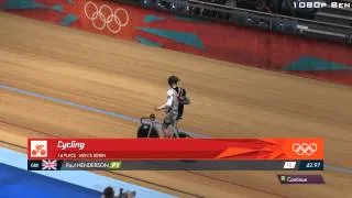 MEN'S KEIRIN CYCLING FINAL :: LONDON 2012