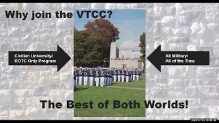 Difference between and ROTC and the Virginia Tech Corps of Cadets