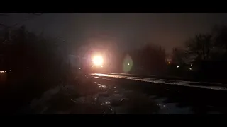 Пригородный поезд Николаев-Грузовой-Апостолово. 31.12.21