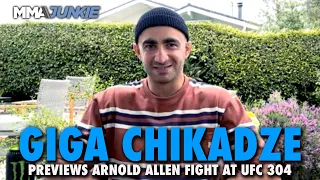 Giga Chikadze: UFC 304 Win Over Arnold Allen Puts Me 'Back to Where I Belong' in Title Picture