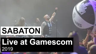 Sabaton performing Live from gamescom 2019 with Wargaming