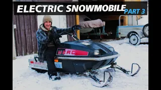 Vintage Snowmobile Electric Conversion! Part 3: Restoration