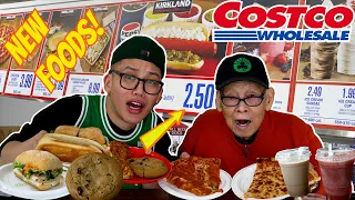 Can't Believe Costco Did This... Eating EVERYTHING From The COSTCO Food Court! (2024 NEW Foods!)