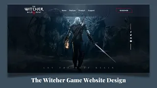 Responsive Gaming Website Design Using HTML CSS & JavaScript