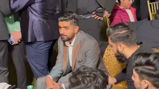 Babar Azam stylish entry in imad wedding