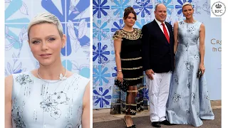 PRINCESS CHARLENE and Prince ALBERT attended the Monaco RED CROSS BALL - Bal de la Croix Rouge 2022