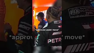 Mexico GP cooldown room  max versteppan and Charles Leclerc's reaction to Lewis hamilton overtaking