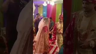 dulhan Dulha stage entry #shorts #ytshortsindia #bridal