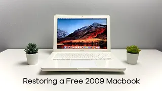 Restoring a FREE 2009 Macbook