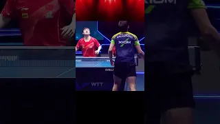 🏓 Who Got the Point? 🧐 Is it Fan Zhendong or Hugo Calderano? #Fzd hugo #shorts #viral #shortsviral