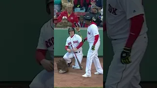 David "Big Papi" Ortiz scares the life out of the Red Sox bat boy! 🤣🤣