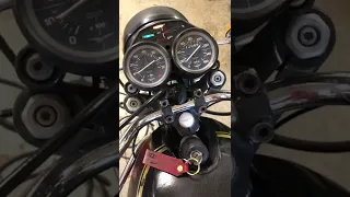 1975 Moto Guzzi 850-T oil light function and startup