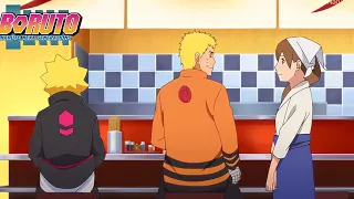 Naruto lleva a Boruto a comer Ramen  - Español Latino