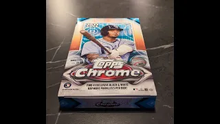 2022 Topps Chrome Sonic Baseball Hobby Lite Box Opening