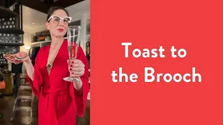 Toast to the Brooch | Over Fifty Fashion | Styling Tips | Fashion Advice | Carla Rockmore