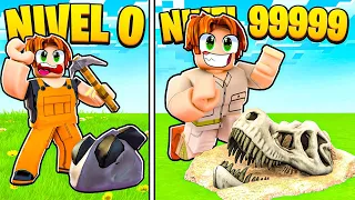 I found DINOSAURS in ROBLOX!!! 💎🤯 (Mineblox Simulator)