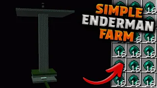 Easy 1.20 Enderman Farm in Minecraft Bedrock (MCPE/Xbox/PS/Switch/PC)‏