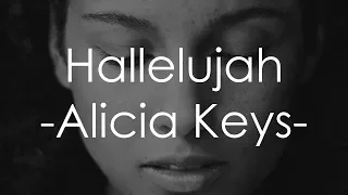 Hallelujah - Alicia Keys [Lyrics]