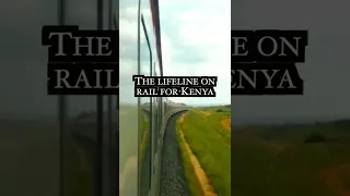 five years for Kenya's lifeline on rail, built by china #shorts