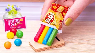 Amazing KitKat Cake | Delicious Rainbow KitKat, Miniature COLORFUL Chocolate Cake Decorating Recipes