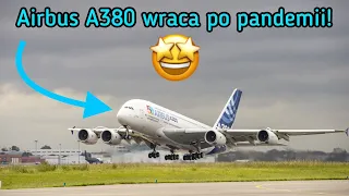 !Z OSTATNIEJ CHWILI! Powrót Airbusa A380!