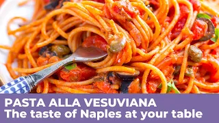 How to cook a delicious PASTA ALLA VESUVIANA - Neapolitan Recipe