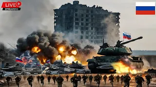 The Russian Invasion Is Over! 7000 Russian Armored Tank Convoy Destroyed by US and Ukrainian Troops