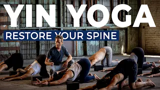 Yin Yoga | Restore Your Spine with 85-Minute Deep Stretch