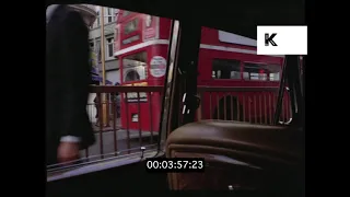 1979 Drive Through Piccadilly Circus, London, HD from 35mm