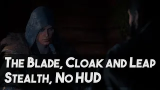 [AC Valhalla] The Blade, Cloak, and Leap | No HUD, Stealth