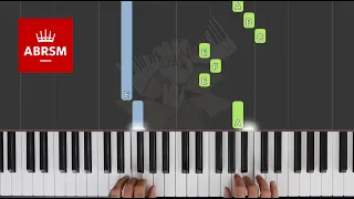 The Detective / ABRSM Piano Grade 1 2021 & 2022, C:3 / Synthesia Piano tutorial