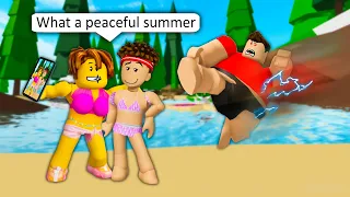 SUMMER COMPILATION ☀ / ROBLOX Brookhaven 🏡RP - FUNNY MOMENTS