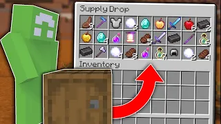 Minecraft Manhunt, But There Are Supply Drops...