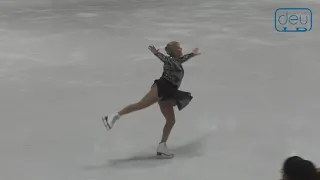 Carol Ann Lehovich. Oberstdorf 2019. Bronze Ladies III FS. 2d place