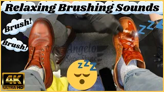 ULTIMATE Brush Sleep Therapy? | Angelo Shoe Shine ASMR