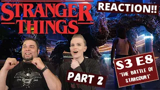 Stranger Things | S3 E8 'The Battle Of Starcourt' - Part 2 | Reaction | Review