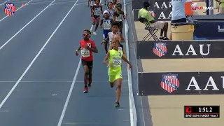8-Year-Old Drops Massive 800m Kick