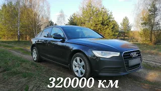 Ауди А6 С7 2.0 tfsi 320000км. Замена цепи ГРМ, новая резина.