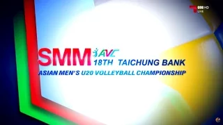 Iran vs China | 17 July 2016 | Final | 18th Asian Men's U20 Volleyball Championship