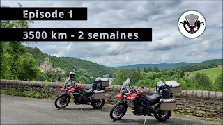 ROADTRIP MOTO MOTARDE | La RGA en Tiger - EP1 : ROUTE DES GRANDES ALPES, ON ARRIVE !