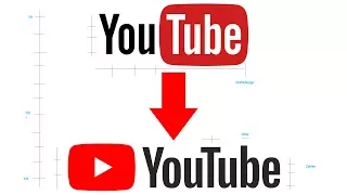 Entstehung des neuen Youtube Logos - Grafische Analyse