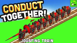 Conduct Together Part 7 With Medieval Train & NYC SUBWAY TRAIN GAME